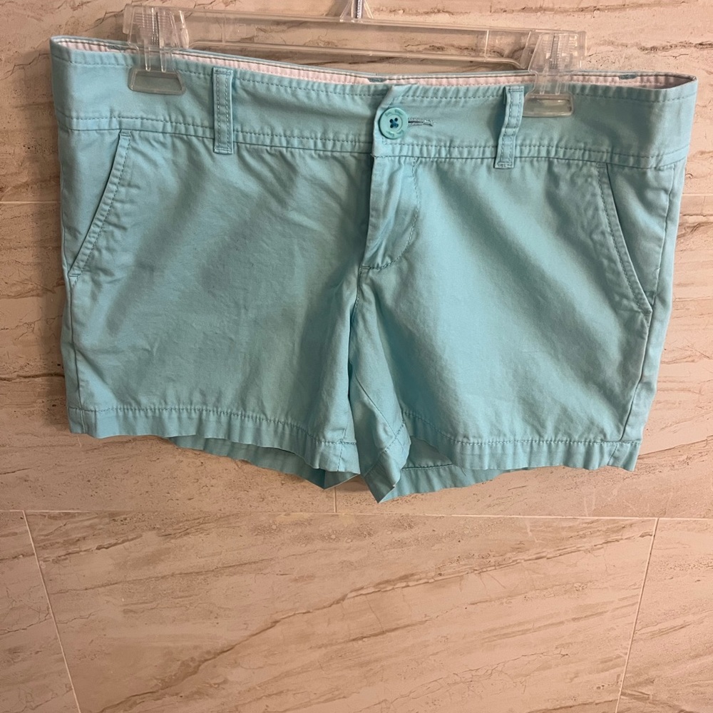 Lilly Pulitzer aqua blue Callahan shorts